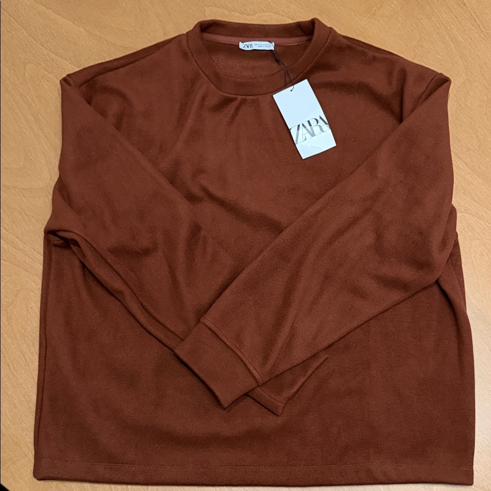 Zara Men’s Chestnut Sweater
